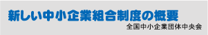 新しい中小企業組合制度の概要